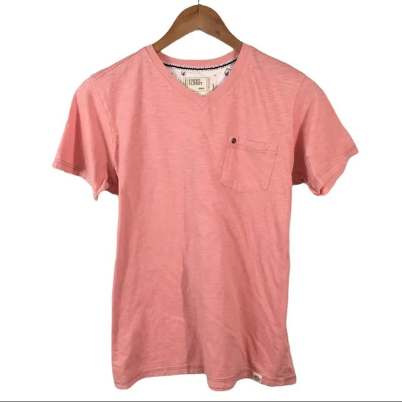 Free Planet Other - TS546 Free Planet Pocket V Neck T Shirt S